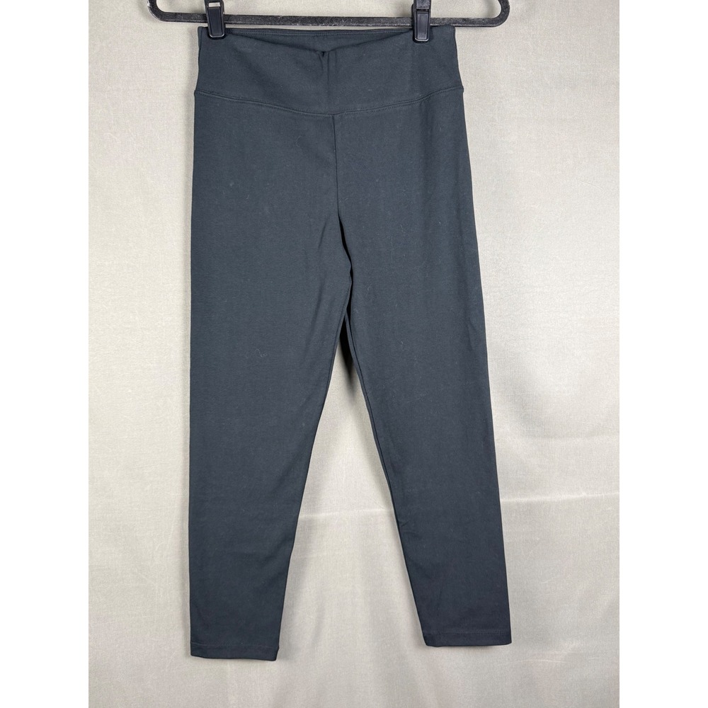 J.Crew Leggings Women S Black High Rise Cropped Stretch Activewear